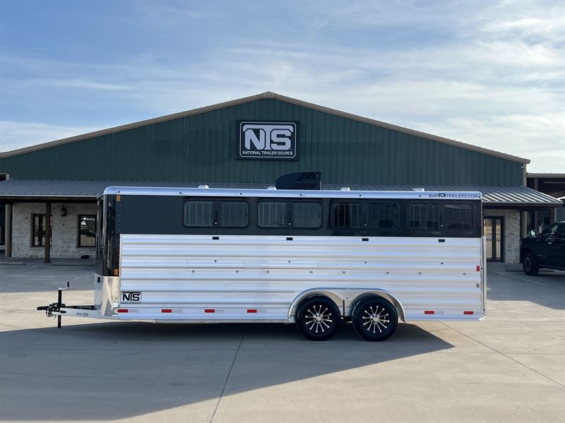 2026 Bar-M 8 Pen Livestock Bumper Pull Trailer