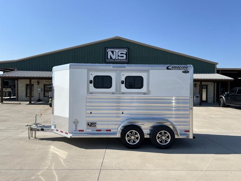 2026 Cimarron 2 Horse Bumper Pull Trailer