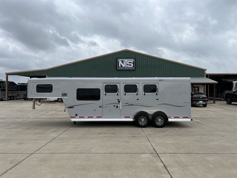 2026 Trails West 3 Horse Gooseneck Trailer
