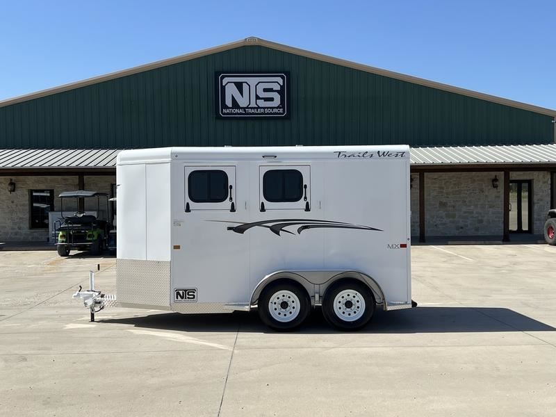 2026 Trails West 2 Horse Bumper Pull Trailer
