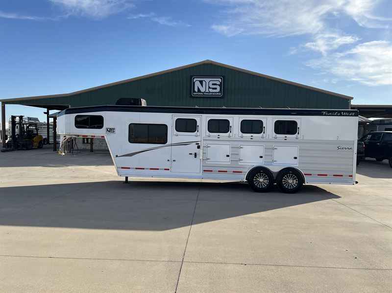 2023 Trails West 4 Horse Gooseneck Trailer