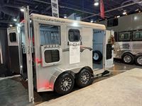 2026 2 horse Trails West 2 Horse Bumper Pull Trailer