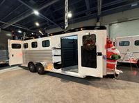 2026 3 horse Trails West 3 Horse Bumper Pull Trailer