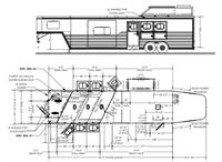 2026 3 horse Cimarron 3 Horse Side Load with 13'9" Living Quarters
