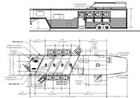 2026 4 horse Cimarron 4 Horse with 10' Living Quarters