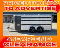 2023 Stock horse Sundowner 6 Pen Livestock Bumper Pull Trailer