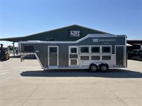 2026 4 horse Cimarron 4 Horse Gooseneck Trailer