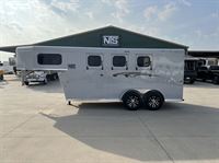 2026 3 horse Trails West 3 Horse Gooseneck Trailer