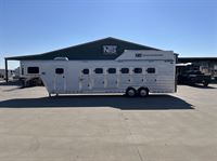 2026 6 horse Cimarron 6 Horse Gooseneck Trailer