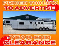 2024 6 horse Cimarron 6 Horse with 13'9" Outlaw Conversions