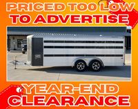 2023  horse Sundowner 8 Pen Livestock Bumper Pull Trailer