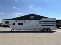 2026 Stock horse Lakota Trailers Charger 14' Livestock 13' Living Quarters
