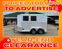 2024  horse Exiss 2 Horse Bumper Pull Trailer