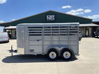 2025  horse Delta 2 Horse Bumper Pull Trailer