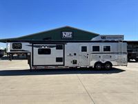 2025 3 horse Bison Ranger 3 Horse 13' Living Quarters