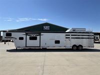 2025 Stock horse Bison Trail Hand 15' Livestock 13' Living Quarters