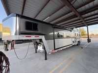 2026 3 horse Bison Silverado 3 Horse 17' Living Quarters