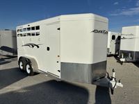 2026 3 horse Trails West 3 Horse Bumper Pull Trailer