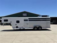 2025 Stock horse Trails West 13' Livestock 7' Santa Fe Weekender