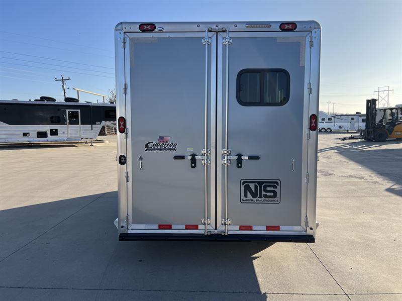 2026 Cimarron 3 horse bumper pull trailer