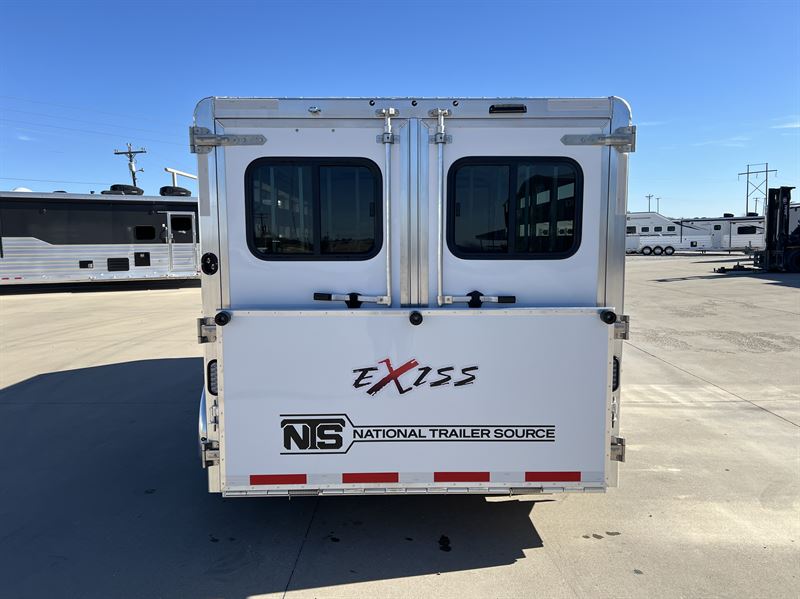 2026 Exiss 6 pen livestock bumper pull trailer