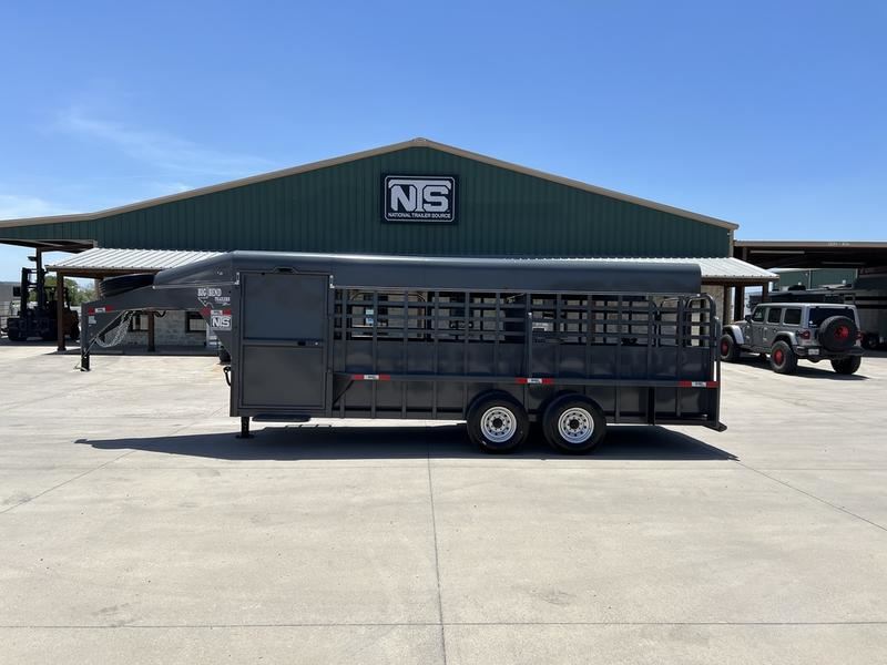2025 Big Bend 20' Livestock Gooseneck Trailer