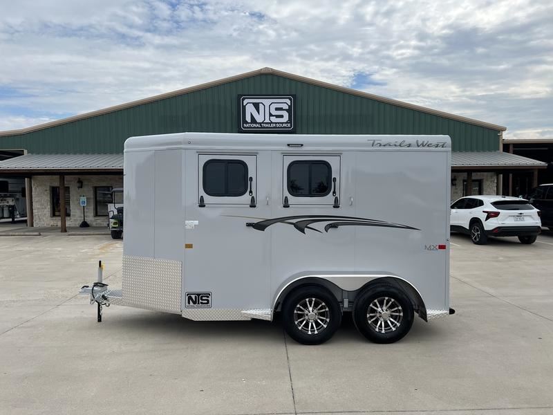 2026 Trails West 2 Horse Bumper Pull Trailer