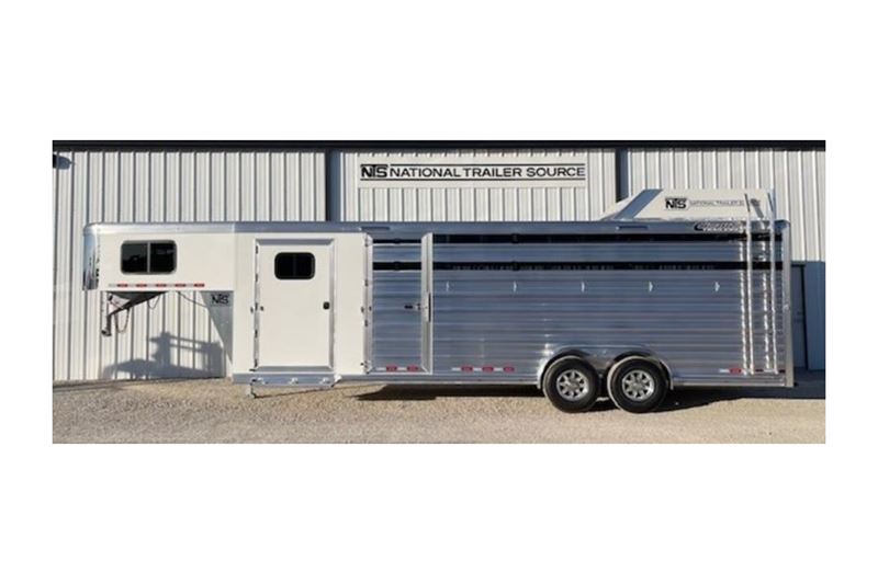 2025 Cimarron 26' Livestock Gooseneck Trailer