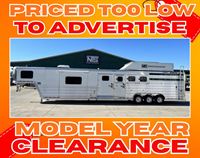 2024 6 horse Cimarron 6 Horse with 13'9" Outlaw Conversions