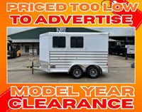 2024  horse Exiss 2 Horse Bumper Pull Trailer
