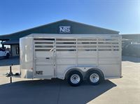 2026 3 horse Delta 3 Horse Bumper Pull Trailer