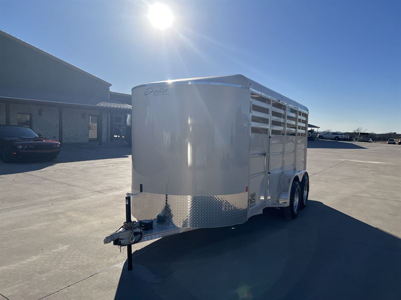 2026 Delta 3 horse bumper pull trailer