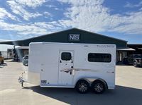 2026  horse Trails West 2 Horse Straight Load Bumper Pull Trailer