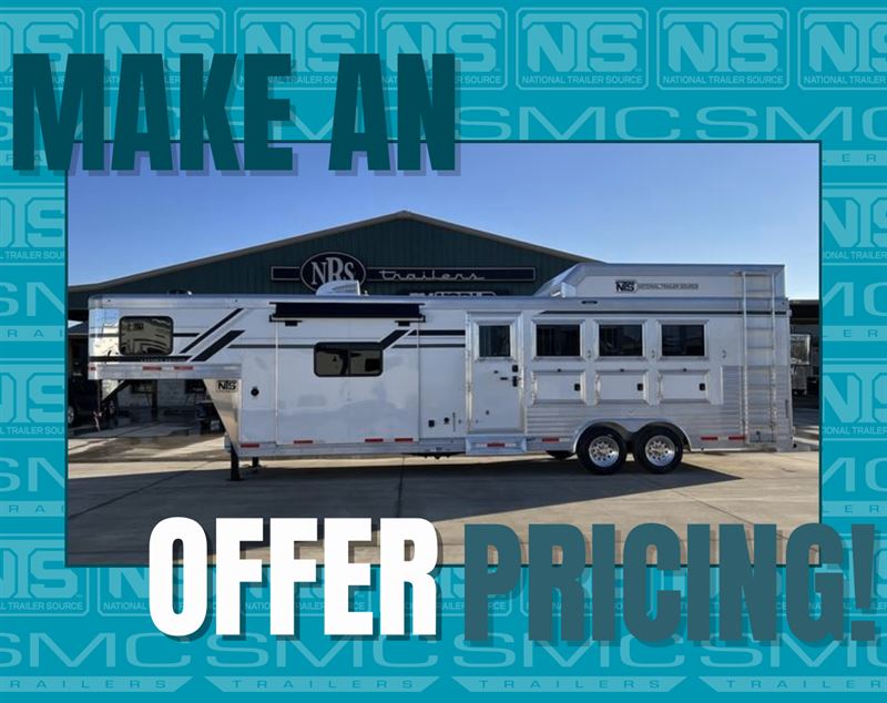 2023 SMC Laramie 4 Horse 11' Living Quarters