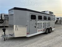 2026 4 horse Trails West 4 Horse Bumper Pull Trailer