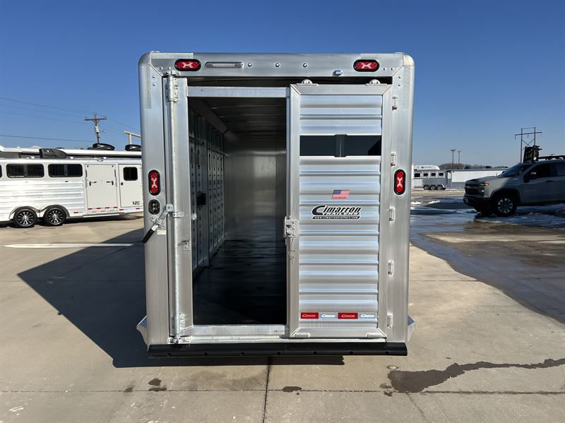 2026 Cimarron 20' livestock gooseneck trailer