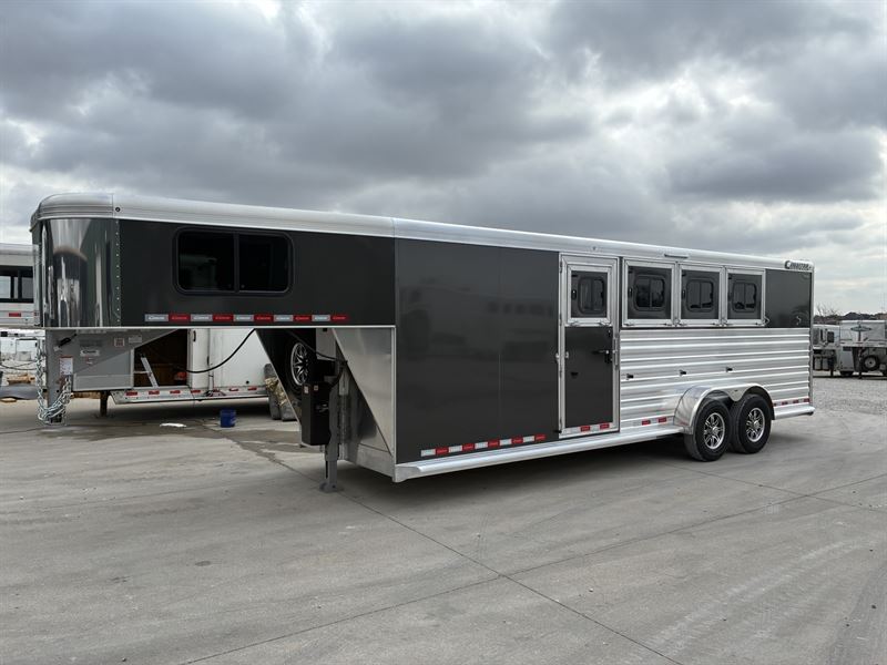 2026 Cimarron 4 horse gooseneck trailer