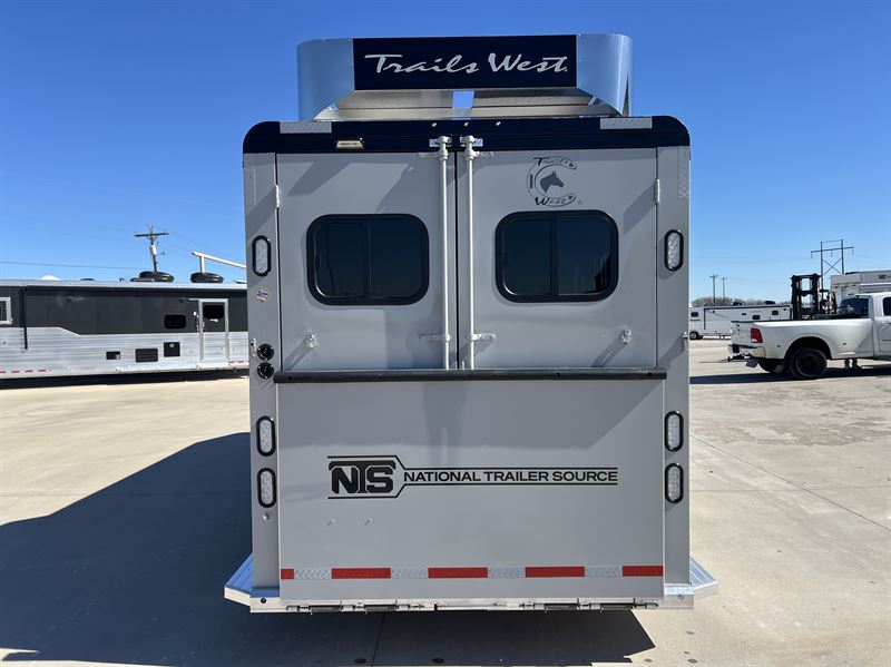 2026 Trails West 4 horse bumper pull trailer