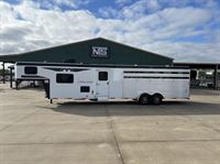 2026 Stock horse Bison Trail Hand 16' Livestock 10' Living Quarters