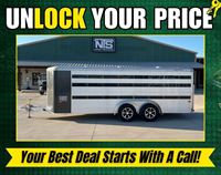 2023 Stock horse Sundowner 8 Pen Livestock Bumper Pull Trailer