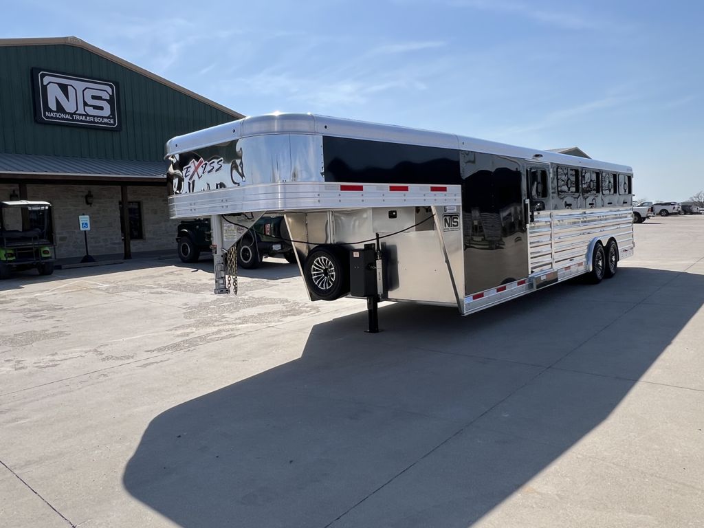 2026 Exiss 8 pen gooseneck trailer