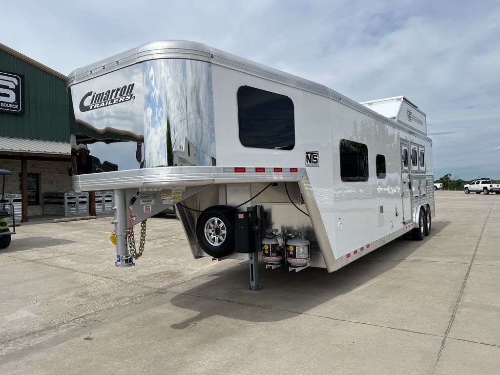 2027 Cimarron 3 horse with 12'8" outlaw conversions