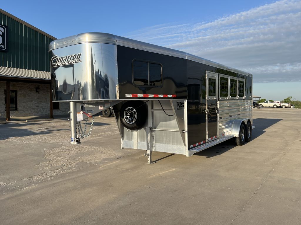 2026 Cimarron 4 horse gooseneck trailer