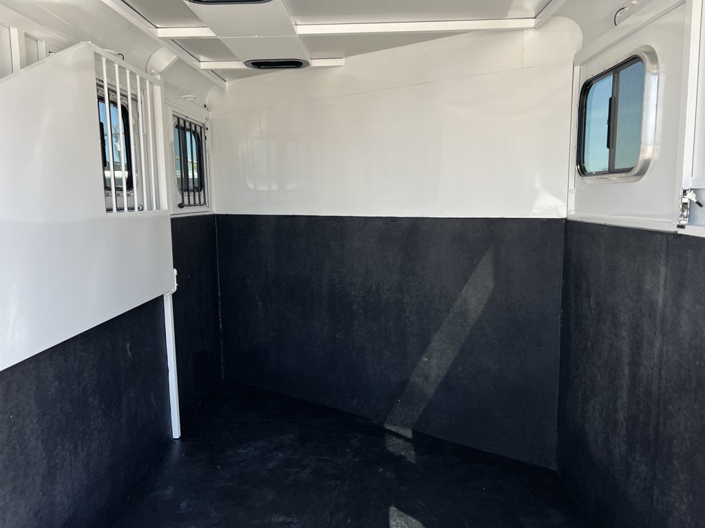 2026 Trails West 2 horse bumper pull trailer
