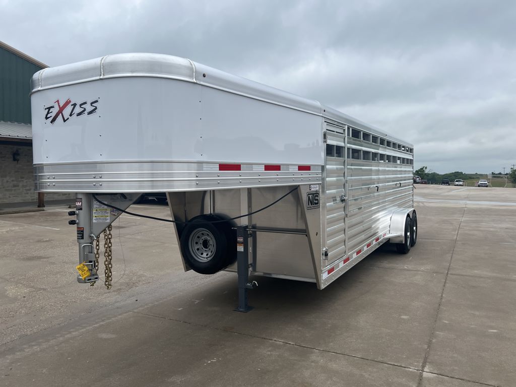 2026 Exiss 24' livestock gooseneck trailer
