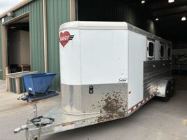 2024 Stock horse Hart 6 Pen Bumper Pull Trailer