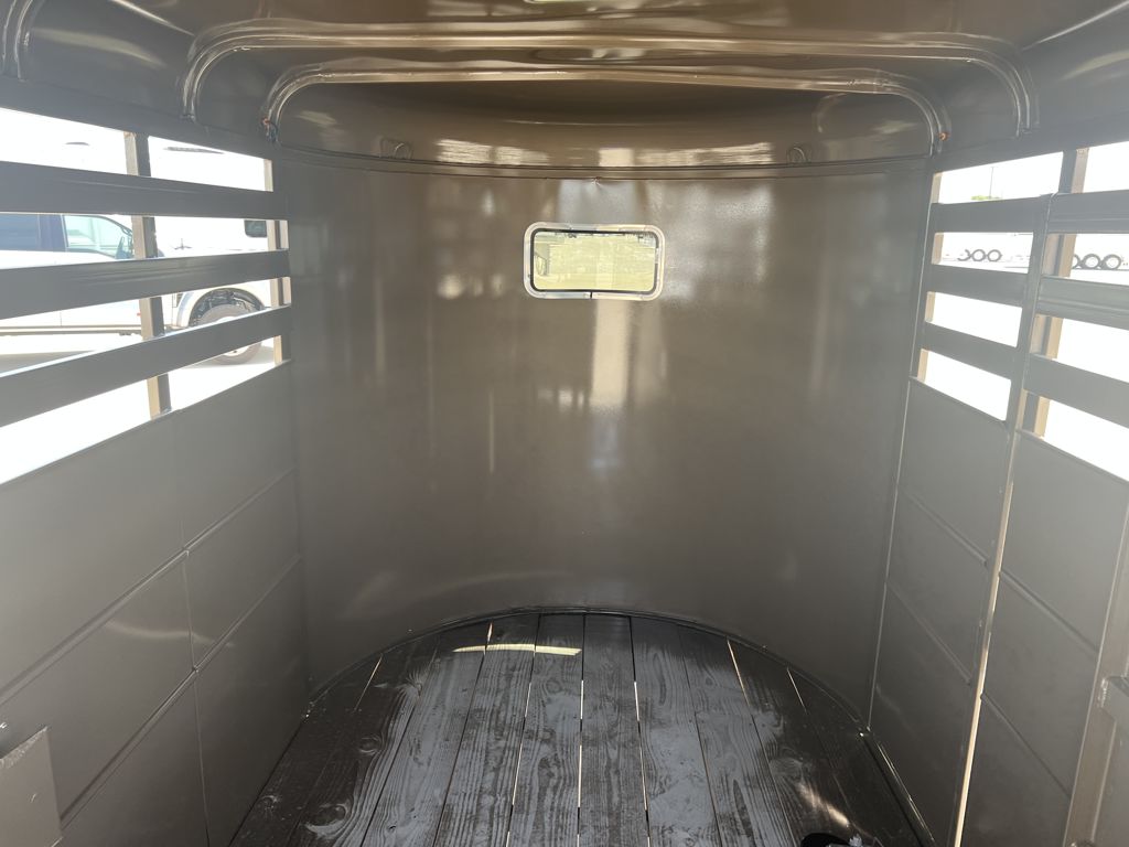 2026 Delta 14' livestock bumper pull trailer
