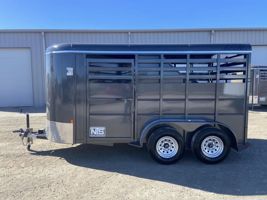2026 2 horse Delta 2 Horse Bumper Pull Trailer
