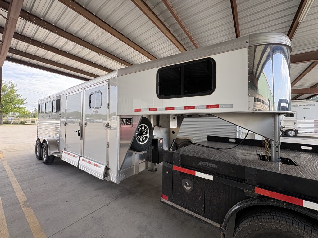 2026 Cimarron 3 Horse Gooseneck Trailer