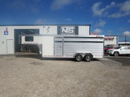 2027 Stock horse Cimarron 20' Livestock Gooseneck Trailer